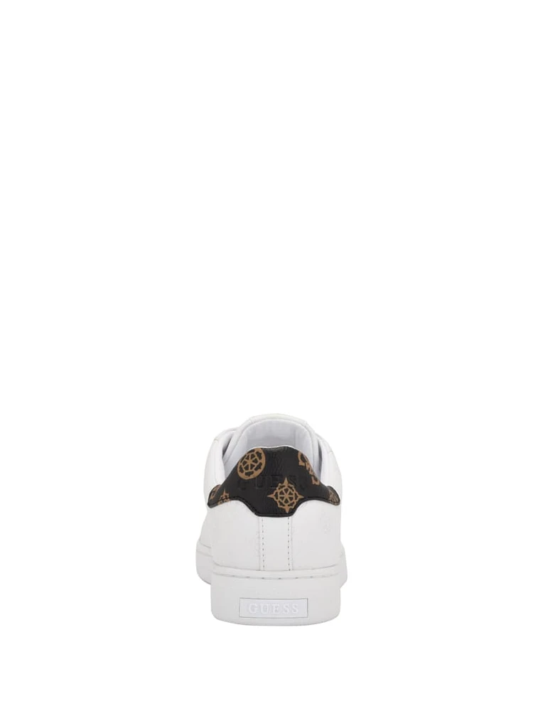 Renzy Debossed Logo Low-Top Sneakers