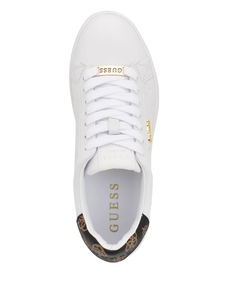 Renzy Debossed Logo Low-Top Sneakers