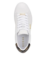 Renzy Debossed Logo Low-Top Sneakers