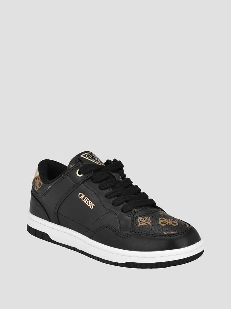 Rubinn Faux-Leather Sneakers