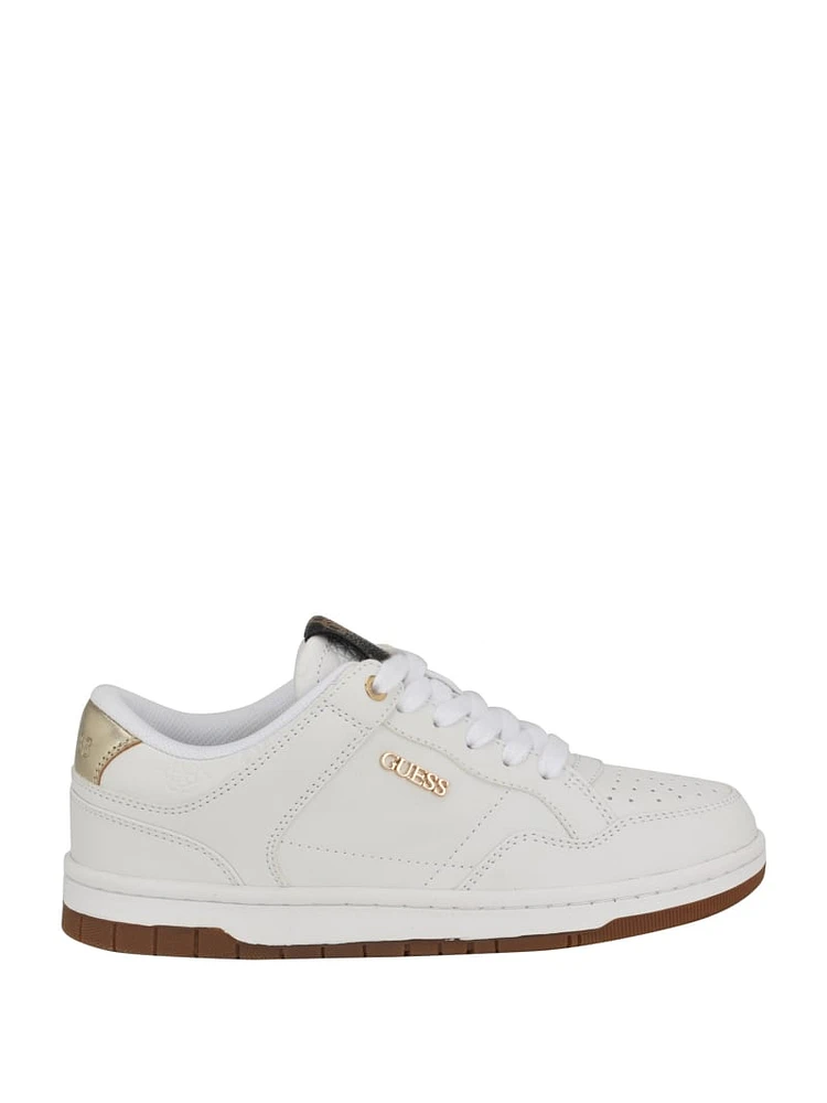 Rubinn Faux-Leather Sneakers