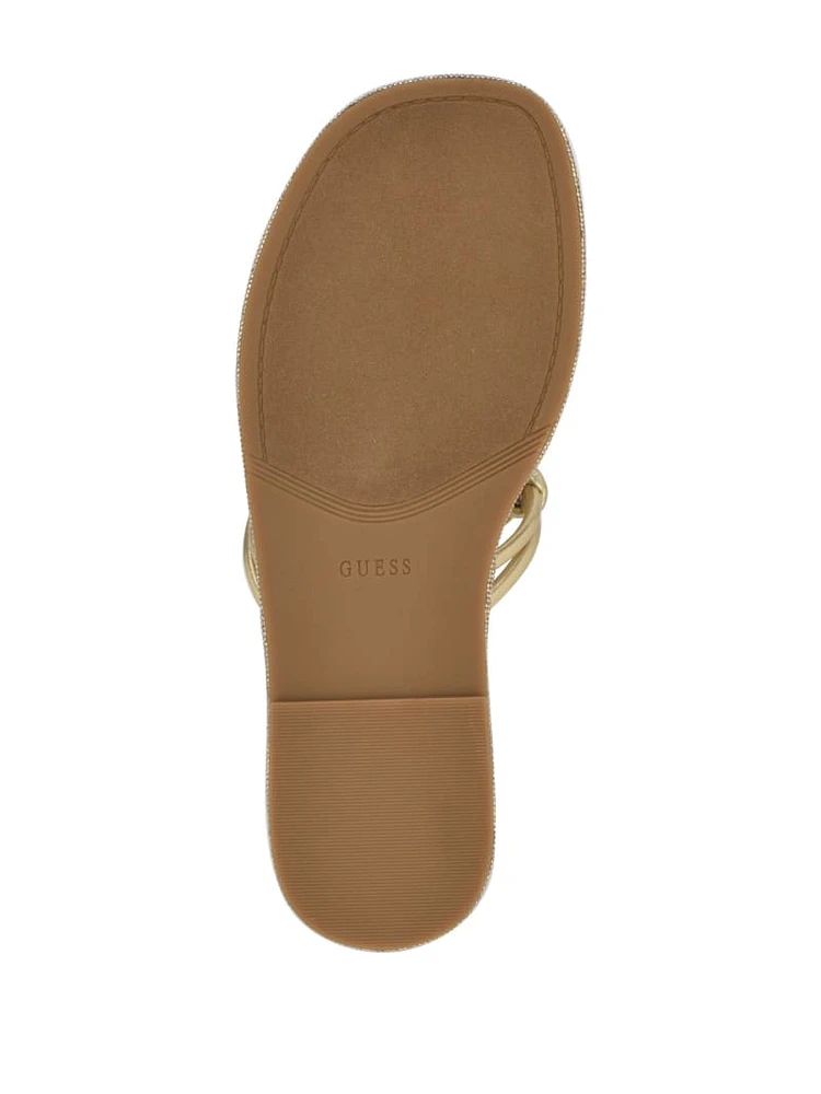 Saima Rhinestone Signature Sandals