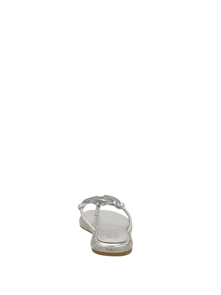 Saima Rhinestone Signature Sandals