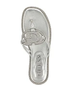 Saima Rhinestone Signature Sandals