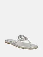 Saima Rhinestone Signature Sandals