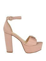 Seton Satin Platform Heels