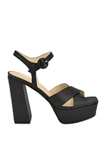 Vallenn Platform Block Heels