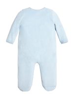 Velour Bear Bodysuit (0-12M)