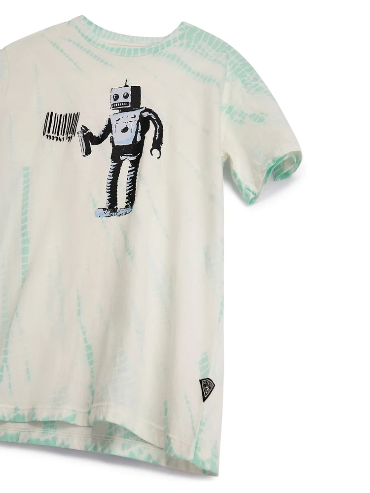 Robot Graffiti Tee (Kids 7-16)