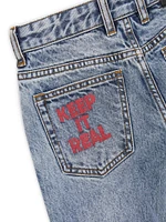 Graffiti Graphic Denim Jeans (Kids 7-16)