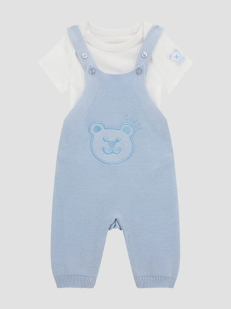 Eco Bodysuit Shortall Set (0-12M