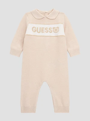 Eco Embroidered Coverall (0-12M)