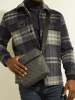 Vezzola Smart Top Zip Square Crossbody