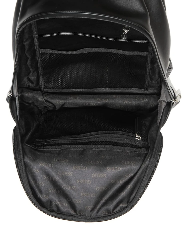 Scala Vertical Zip Backpack