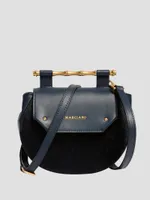 Alia Small Rounded Leather Crossbody