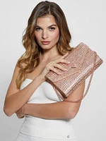 Dofy Crystal Baguette Bag
