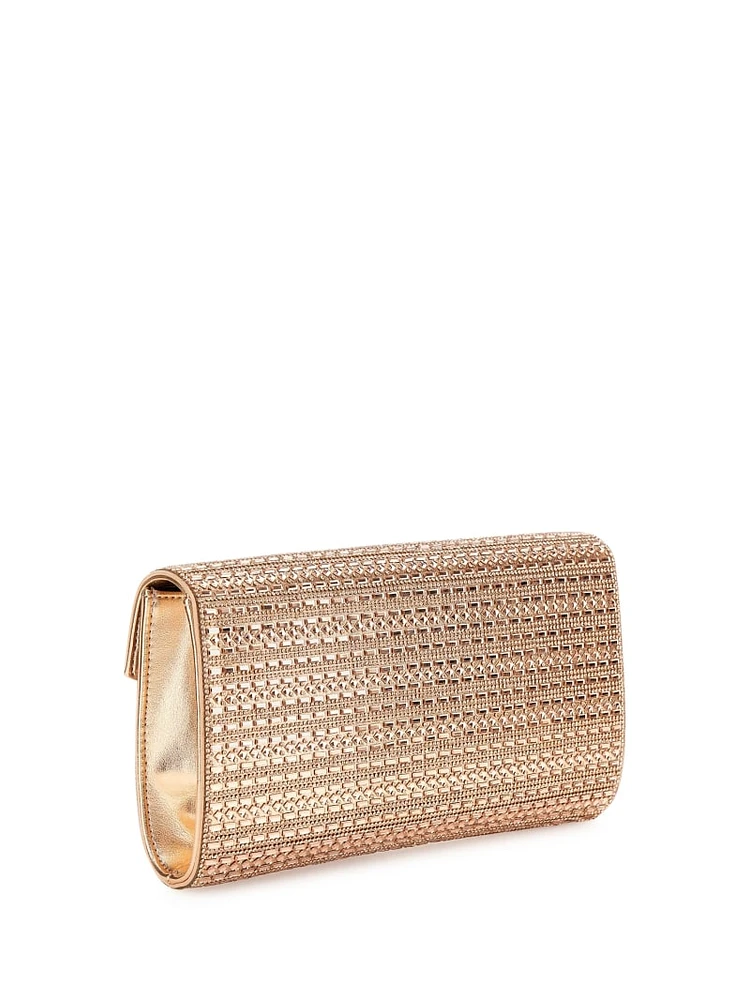 Dofy Crystal Baguette Bag