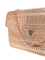 Dofy Crystal Baguette Bag
