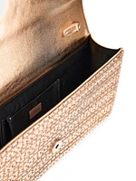 Dofy Crystal Baguette Bag
