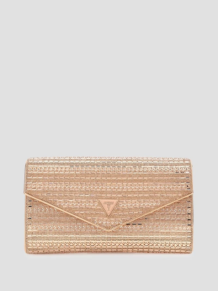 Dofy Crystal Baguette Bag