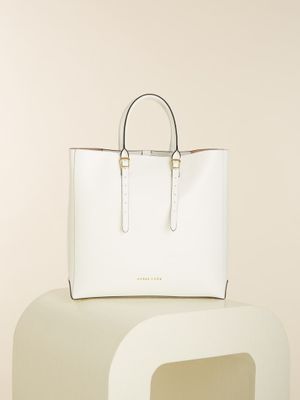Lady Luxe Leather Tote