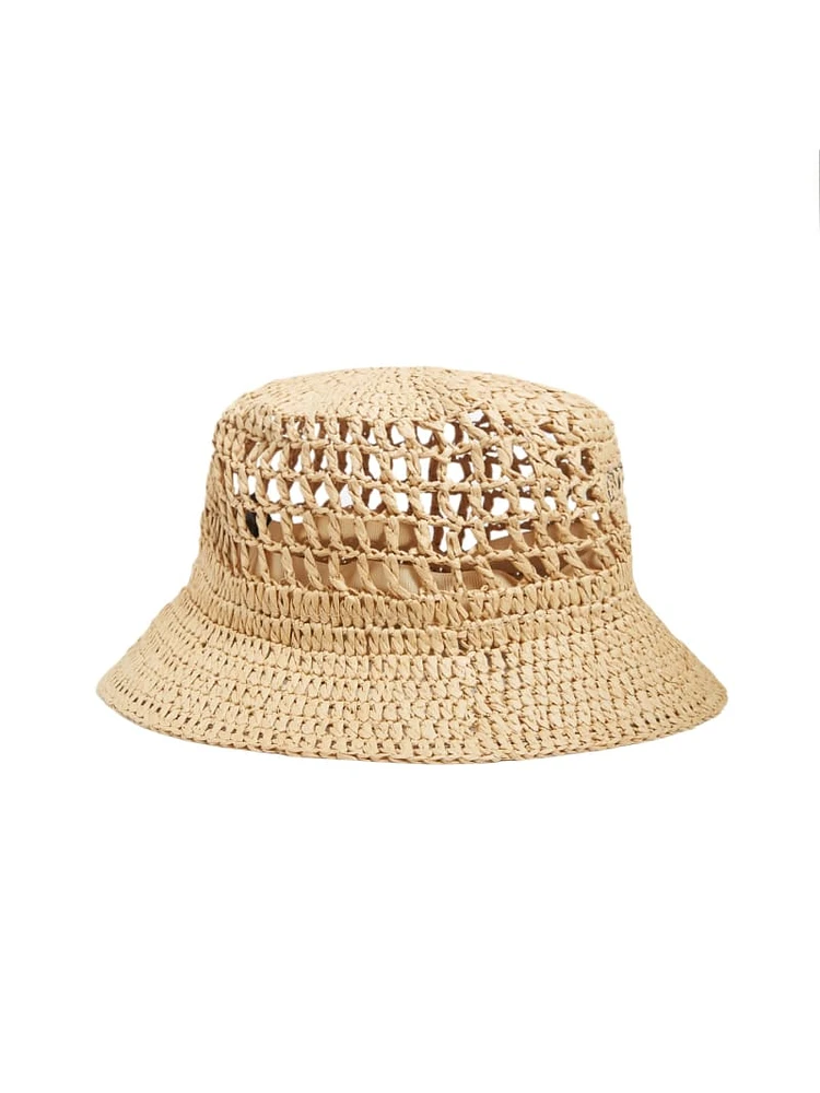 Mirage Straw Bucket Hat