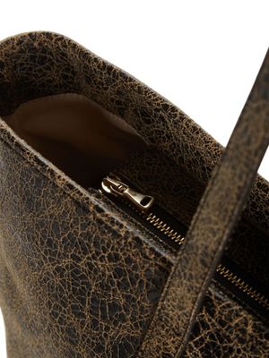 Cracked Leather Serapia Tote