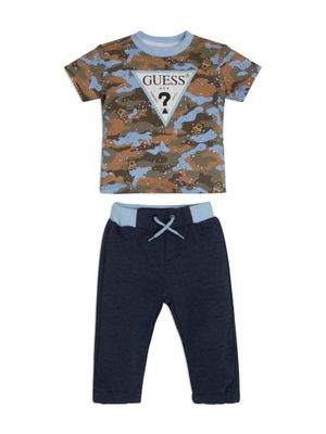 Camo Tee and Pants Set (3-12M)