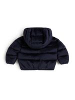 Velvet Hooded Puffer Jacket (0-24M)