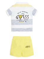 Striped Polo and Shorts Set (3-18M)