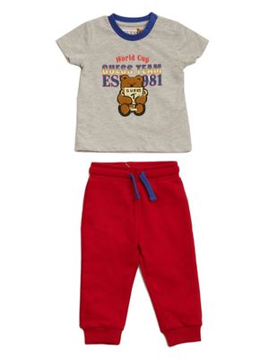 Teddy Bear Tee and Active Pants Set (3-18M)