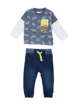 Graphic Tee and Jeans Set (0-24M)