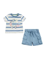 Eco Active Tee and Cargo Shorts Set (0-24M)