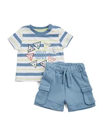 Eco Active Tee and Cargo Shorts Set (0-24M)