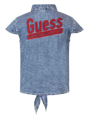 Knotted Denim Shirt (7-14)