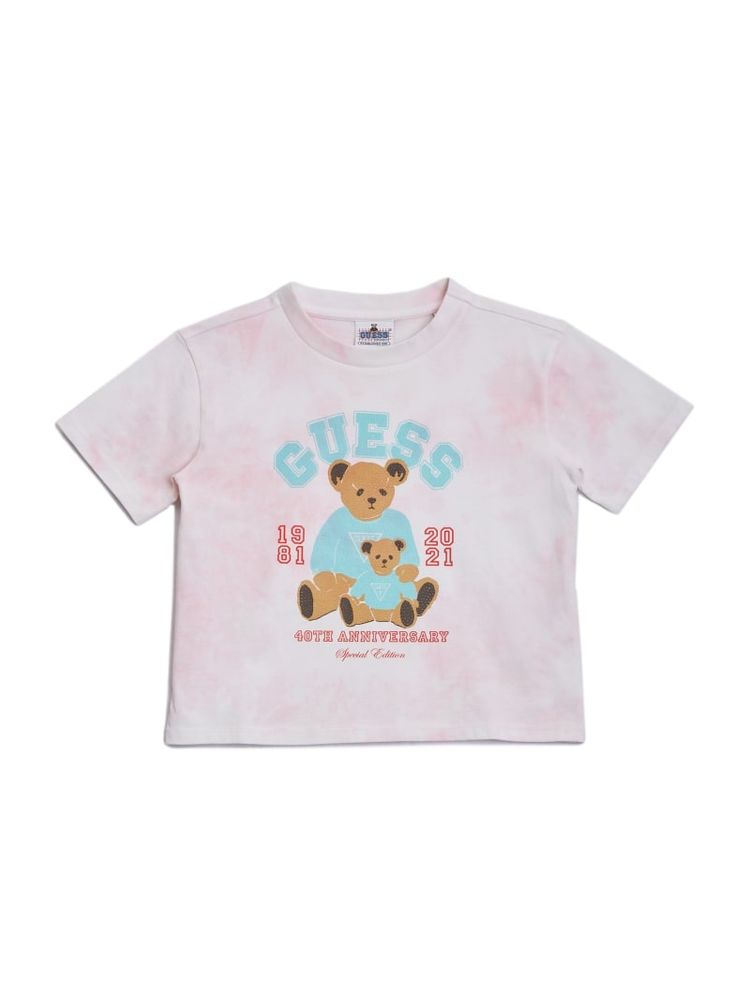 GUESS Originals Tie-Dye Bear Tee (2-14)