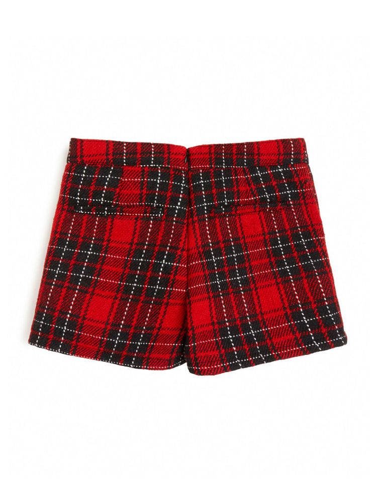 Tartan Plaid Shorts (7-16)