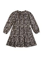 Satin Leopard Dress (7