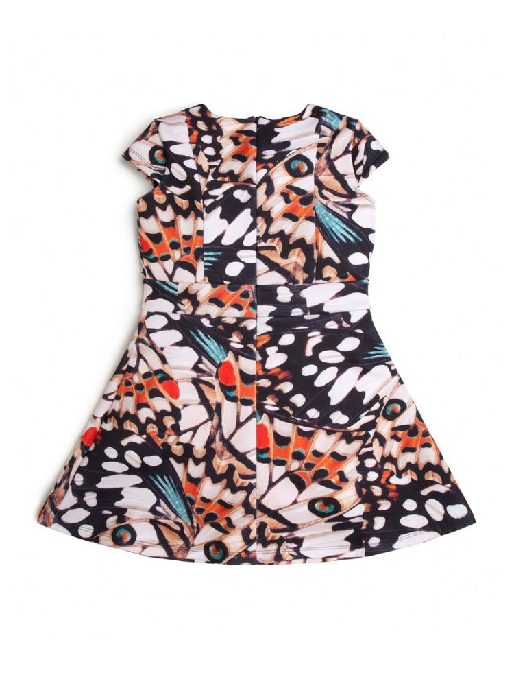 Butterfly Scuba Dress (7