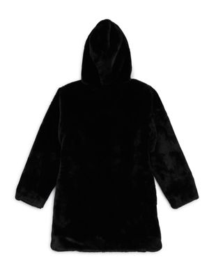 Hooded Faux-Fur Jacket (7-16)