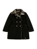 Faux-Fur Lined Coat (7-16)