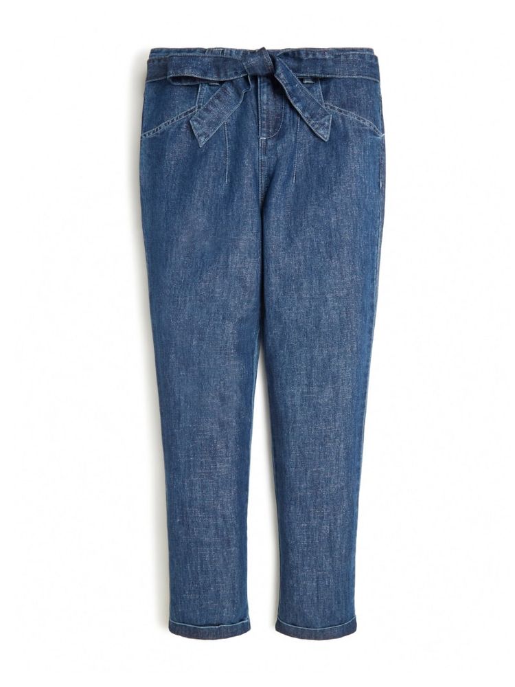 Belted Shimmer Jeans (7-14)