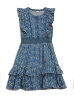 Sangallo Lace Chambray Dress (7-14)