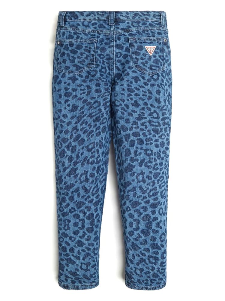 MiniMe Leopard Mom Jeans (7-14)