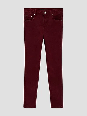 Eco Velvet Skinny Pants (7-16)