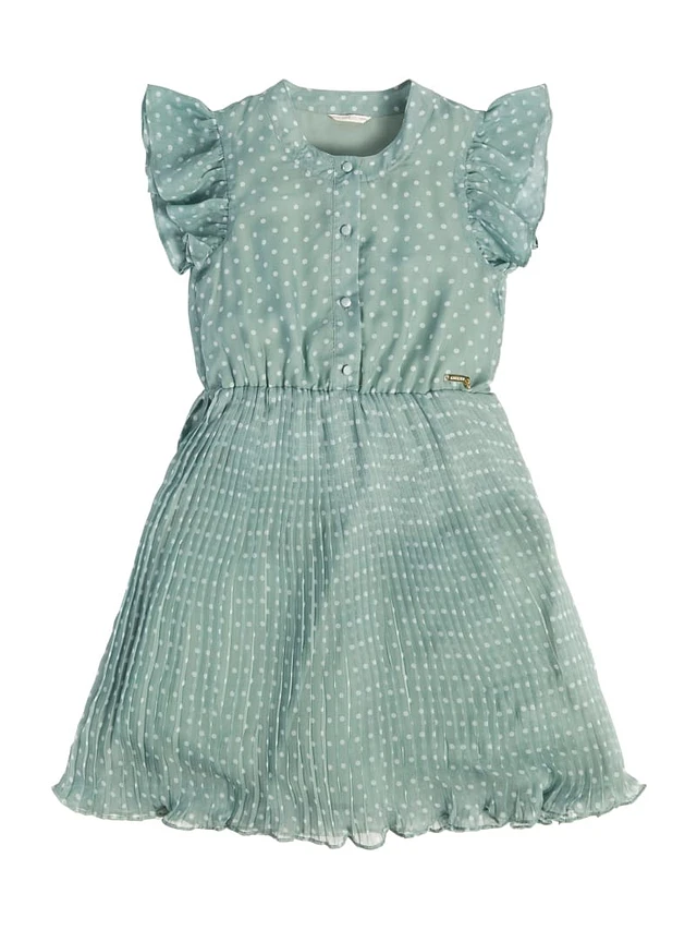 GUESS Polka Dot Chiffon Dress (7-16 | Shop Midtown GUESS Polka Dot Chiffon Dress (7-16 | Shop Midtown