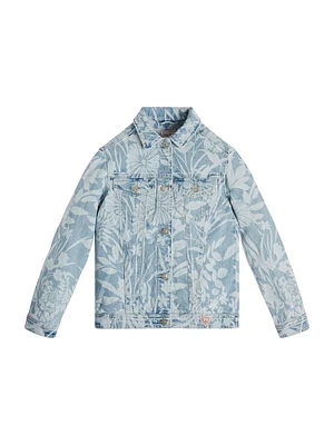 Eco MiniMe Floral Denim Jacket (7-16)