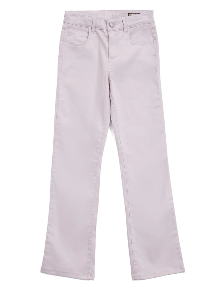 Eco Sateen Flare Pants (7-16)