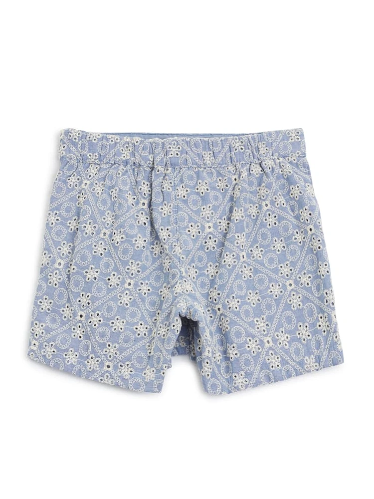 Sangallo Chambray Shorts (4-16)