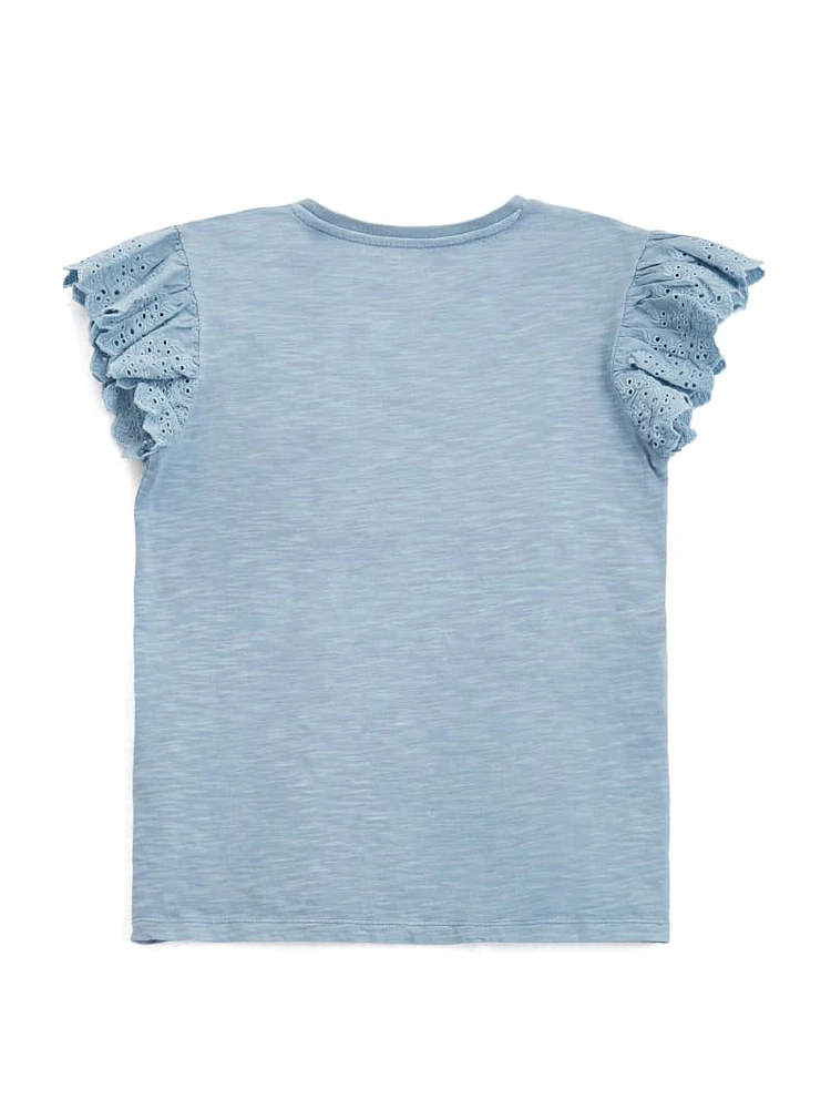 Ruffled Tee (7-16)